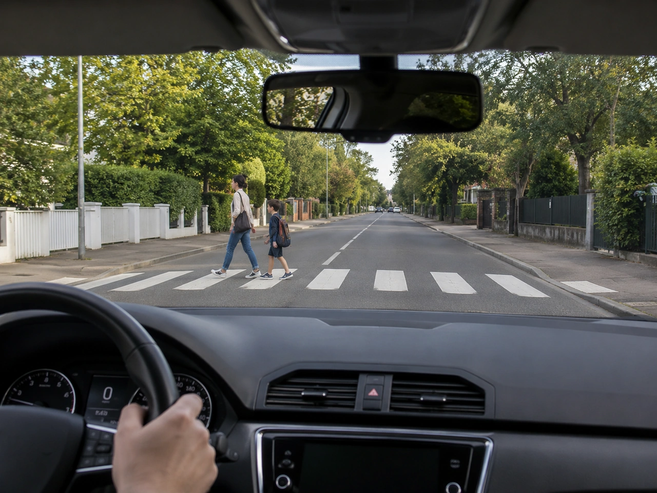 What is the purpose of a pedestrian crossing?