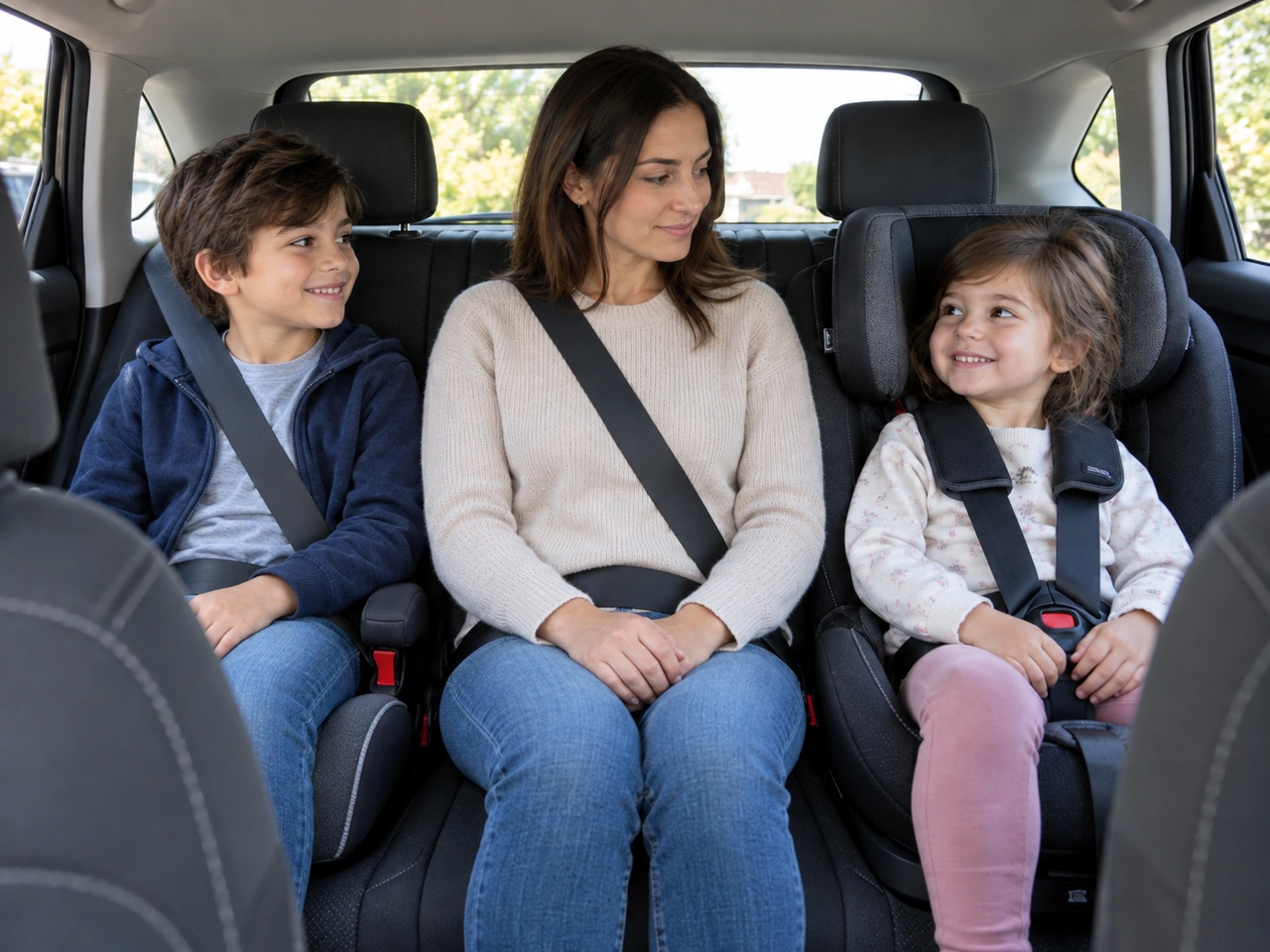 Should rear-seat passengers be securely restrained?