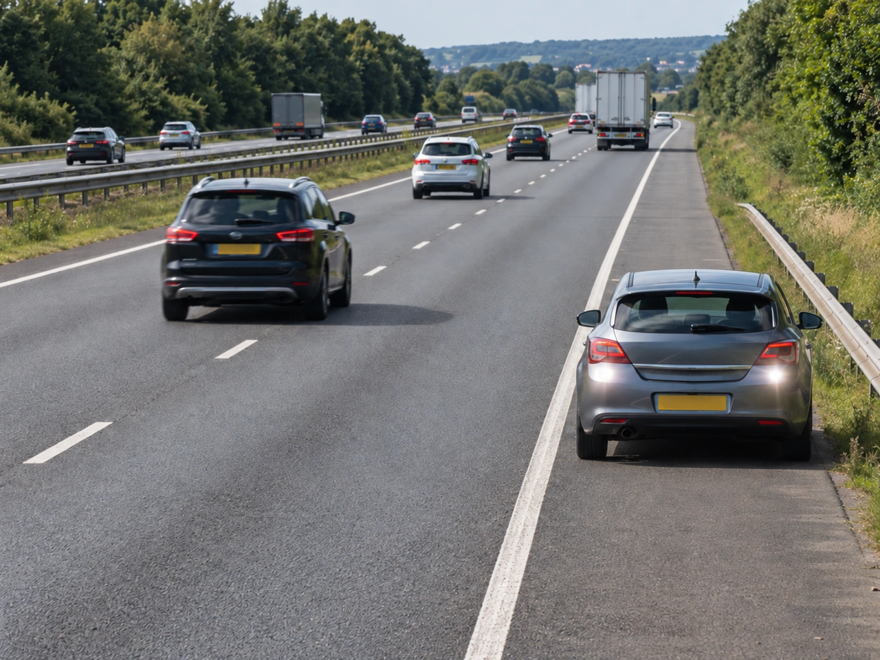 Why are reversing and making a U-turn on a motorway extremely dangerous?