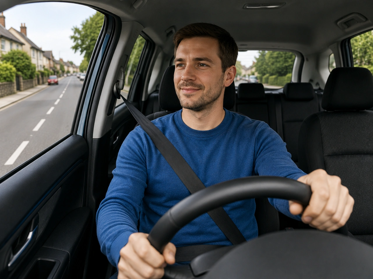 You should always wear a seat belt, even on short trips.