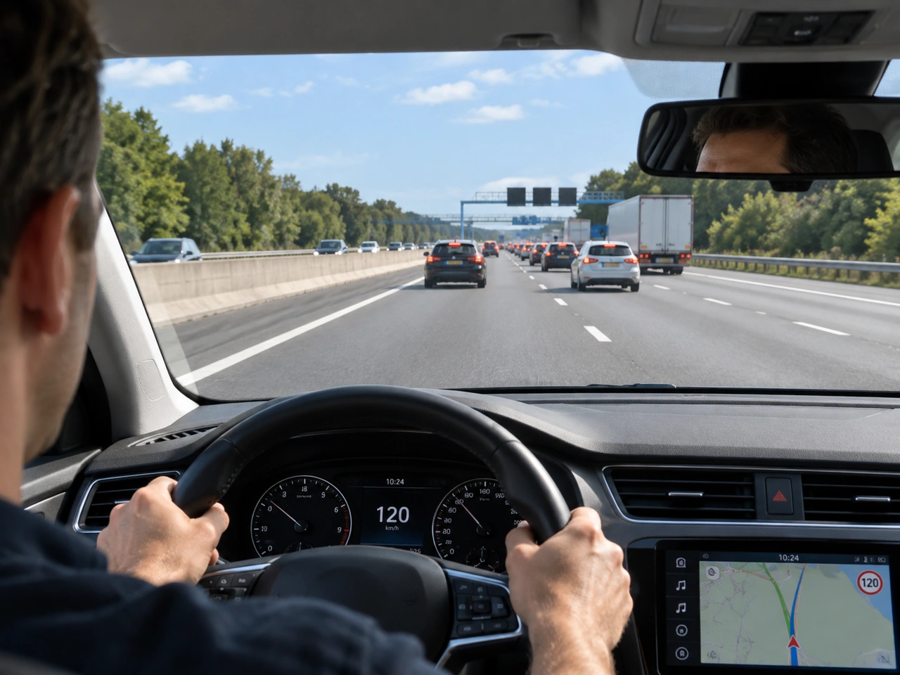 How does higher speed affect a vehicle's stopping distance?
