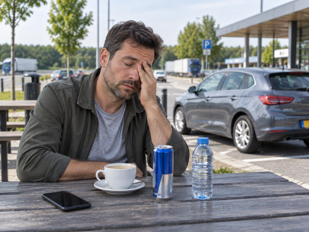 Can coffee, energy drinks, fresh air, or loud music replace proper rest when you are tired?
