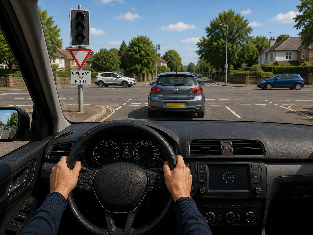What should you do when traffic lights are not working?