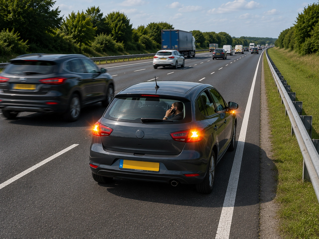 What should you do if it is unsafe to leave a stranded vehicle?