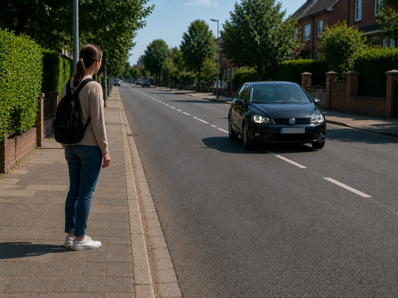 What is the best place to cross the road?
