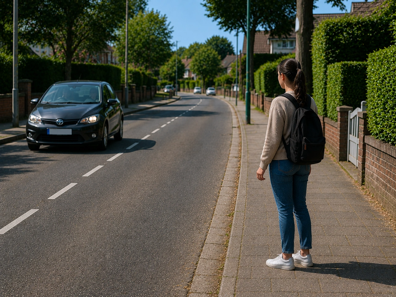 What is the best place to cross the road?