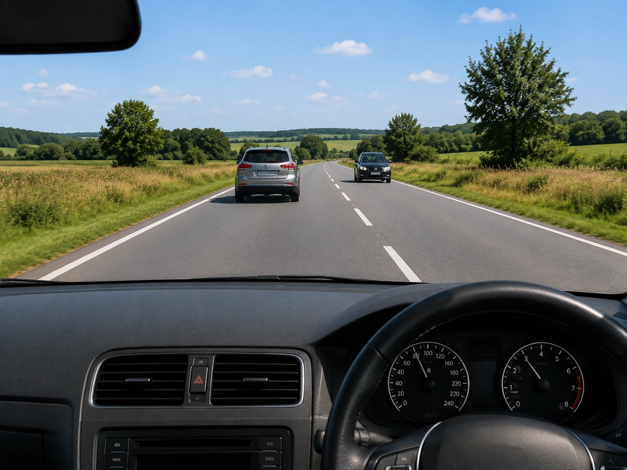 Why should you keep a safe following distance?