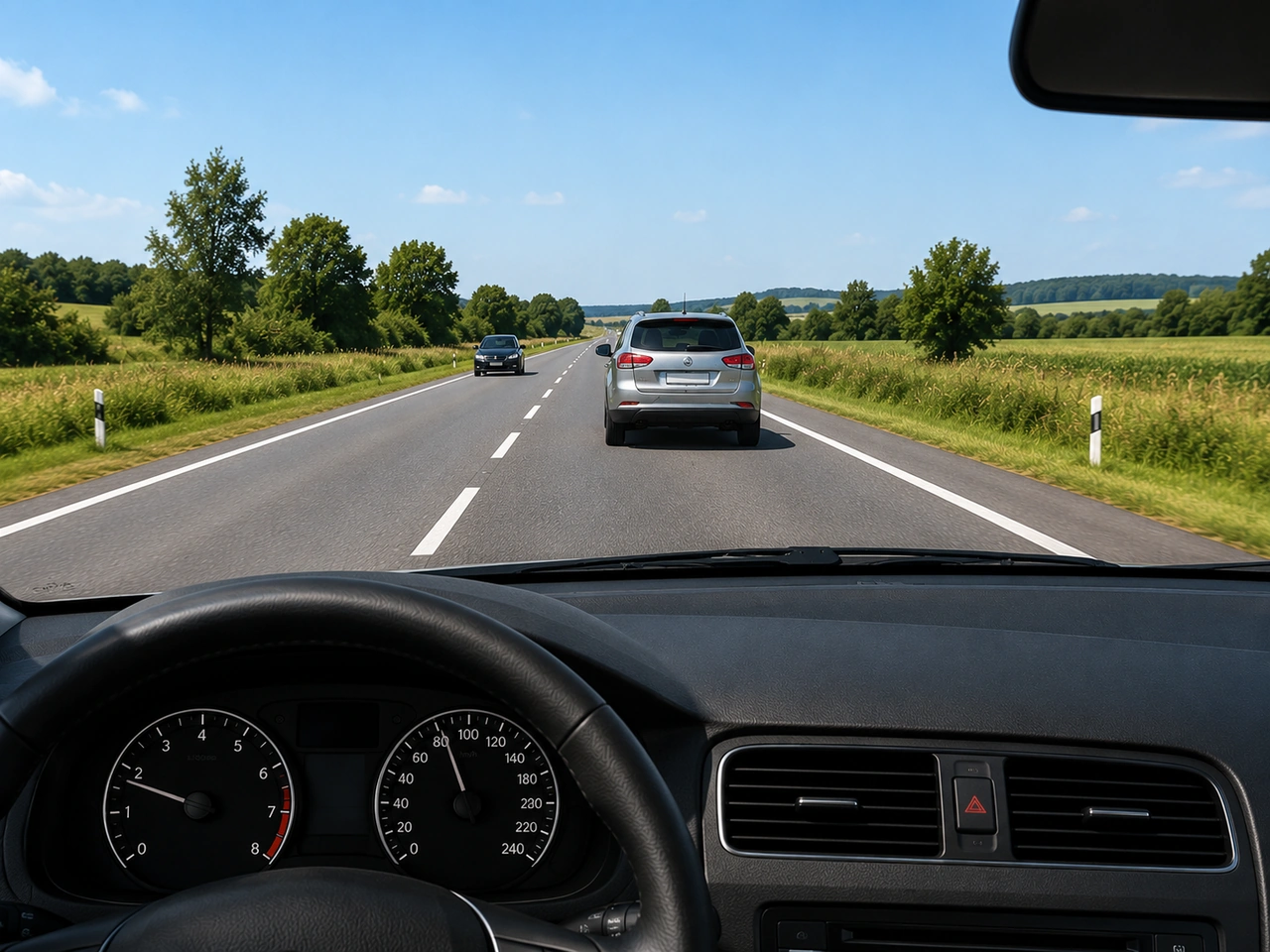 Why should you keep a safe following distance?