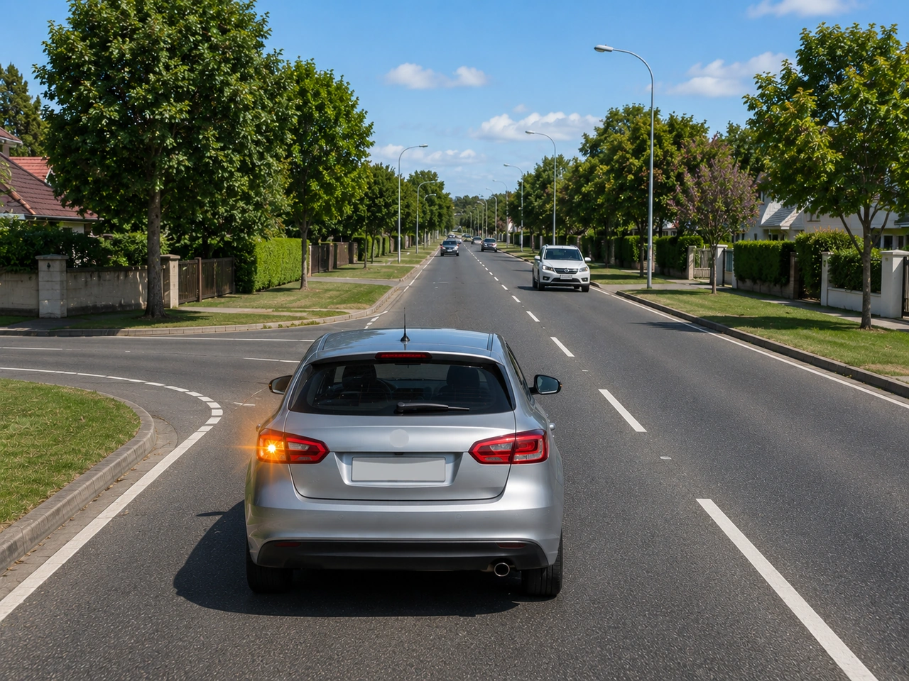 Why should you use your indicator before turning?