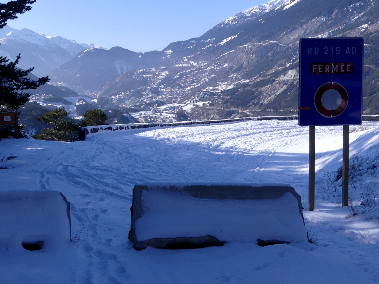 Carretera cerrada