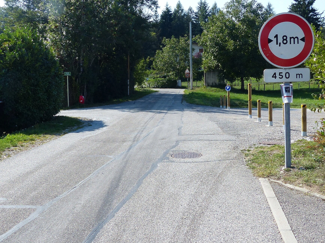 Width limit