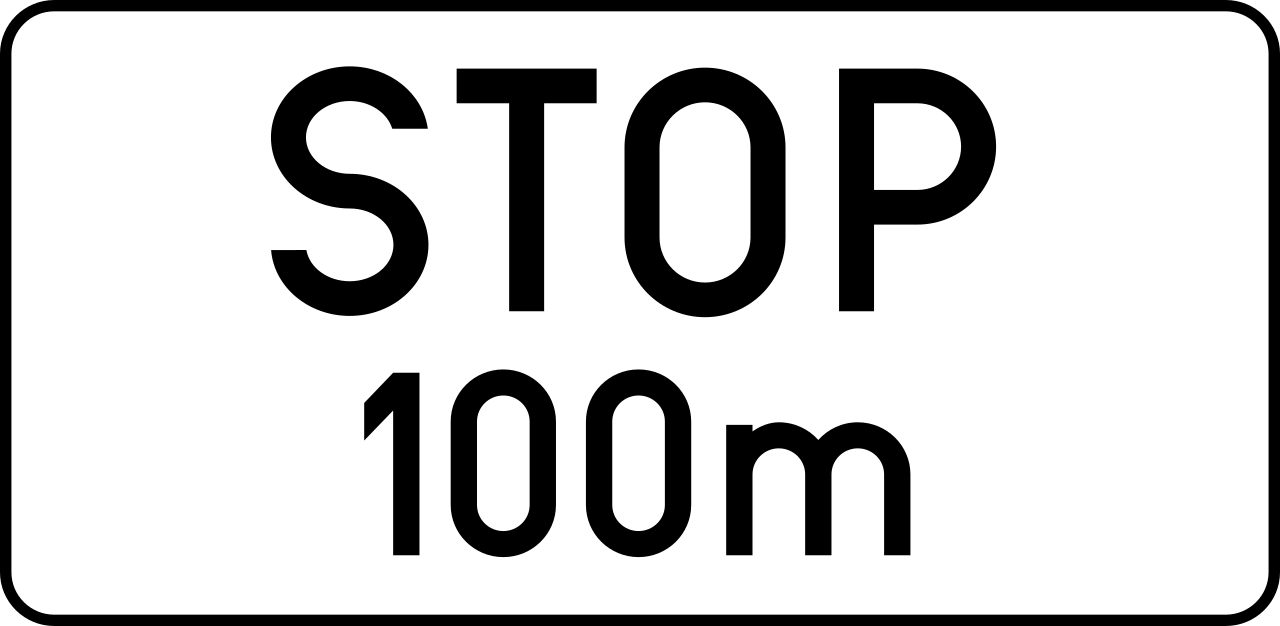 Stop over ... meter.