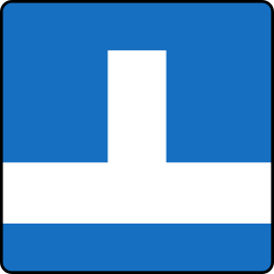 Doodlopende weg.