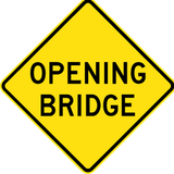 可動橋に注意。