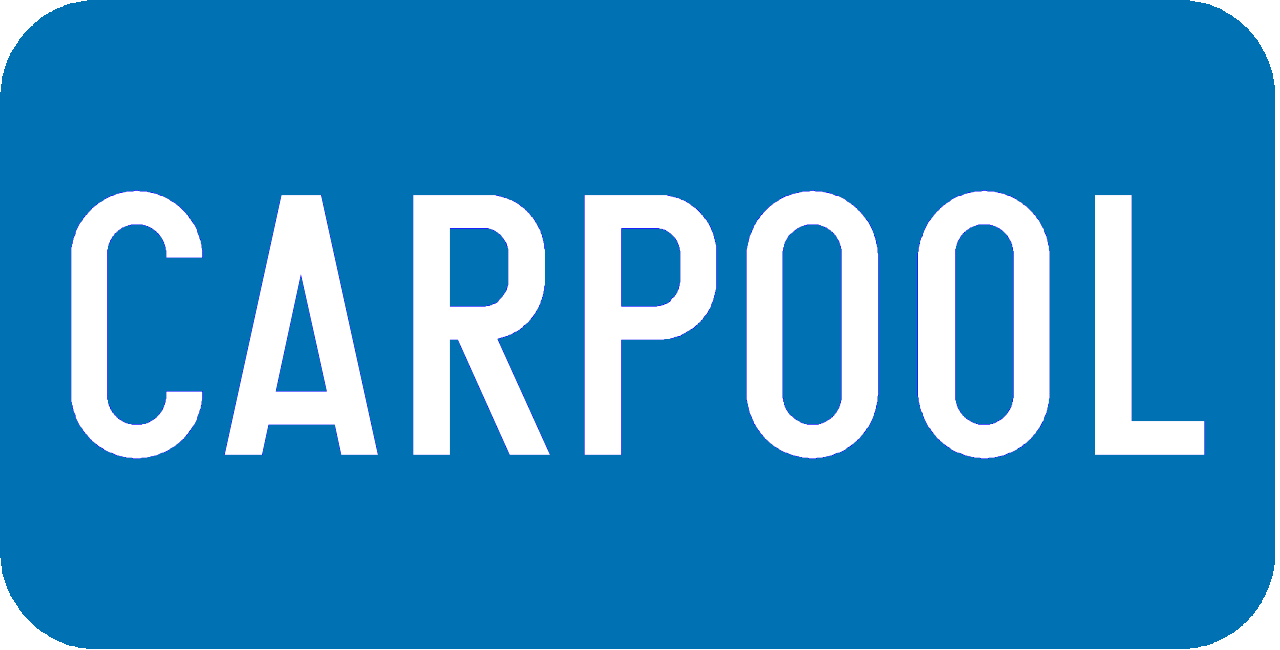 Voor carpoolers.