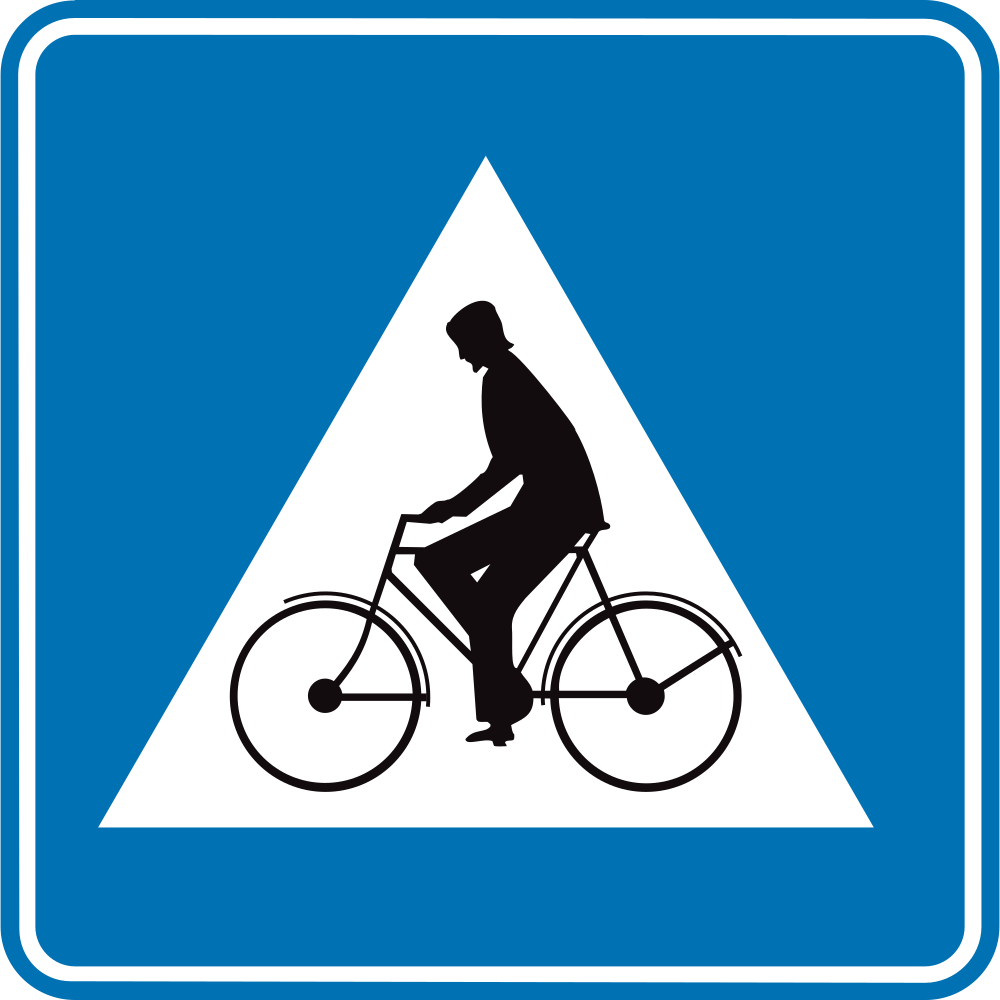 Passage pour cyclistes.