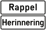 Herinnering.