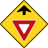 Give way ahead.