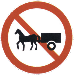 What does this traffic sign mean?
