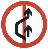 Dépassement interdit.
