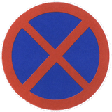 Arrêt et stationnement interdits.