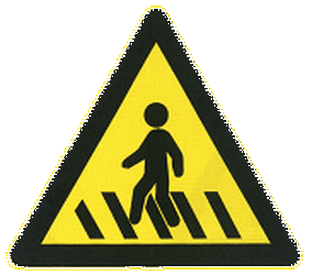 Attention, passage pour piétons.