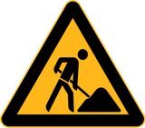 Attention aux travaux routiers.