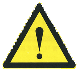 Attention, danger sans panneau spécifique.