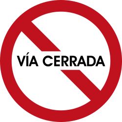 Access prohibited in both directions.