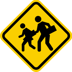 Waarschuwing voor kinderen.