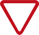 Voorrang verlenen.