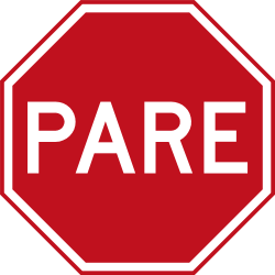 Stoppen en voorrang verlenen.