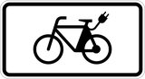 Voor elektrische fietsen.