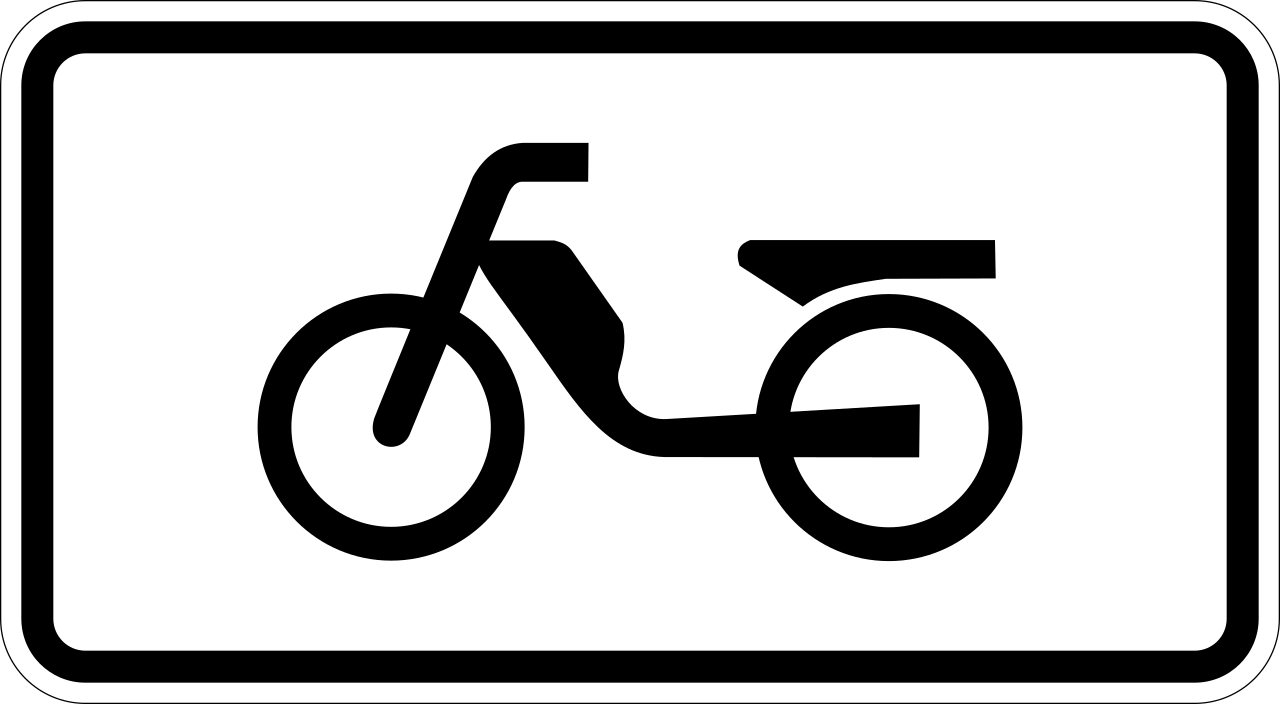 For mopeds.