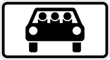 Voor carpoolers.