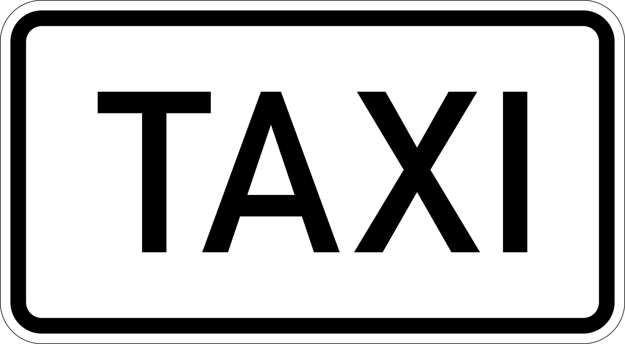 For taxis.