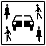 Voor deelauto's.