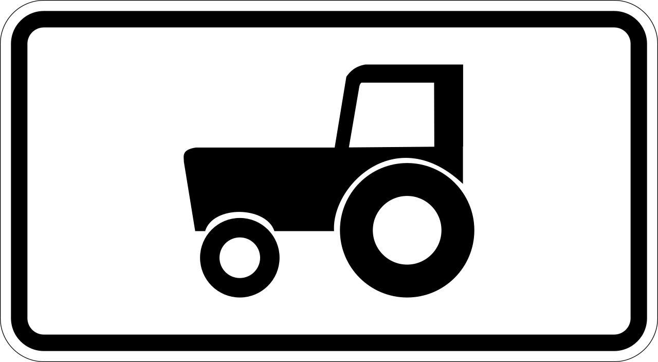 For tractors.
