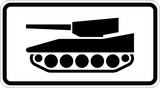 Voor militaire voertuigen.