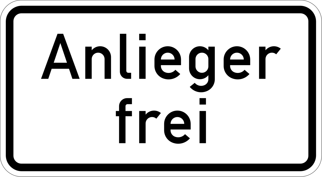 Residents allowed.