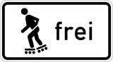 Skaters toegestaan.