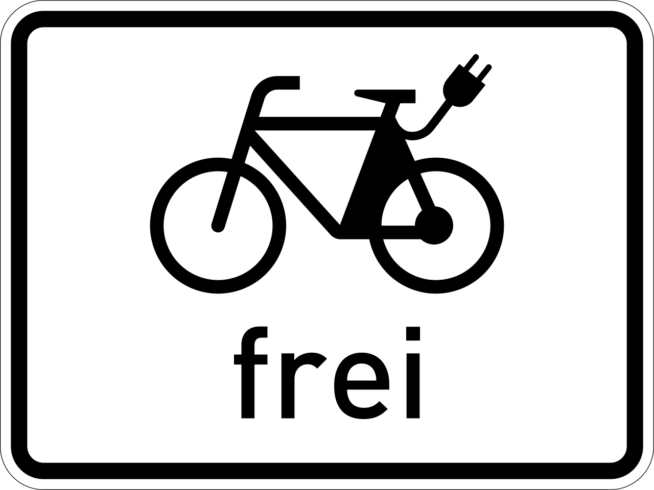 E-bikes allowed.