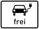 Elektrische voertuigen toegestaan.