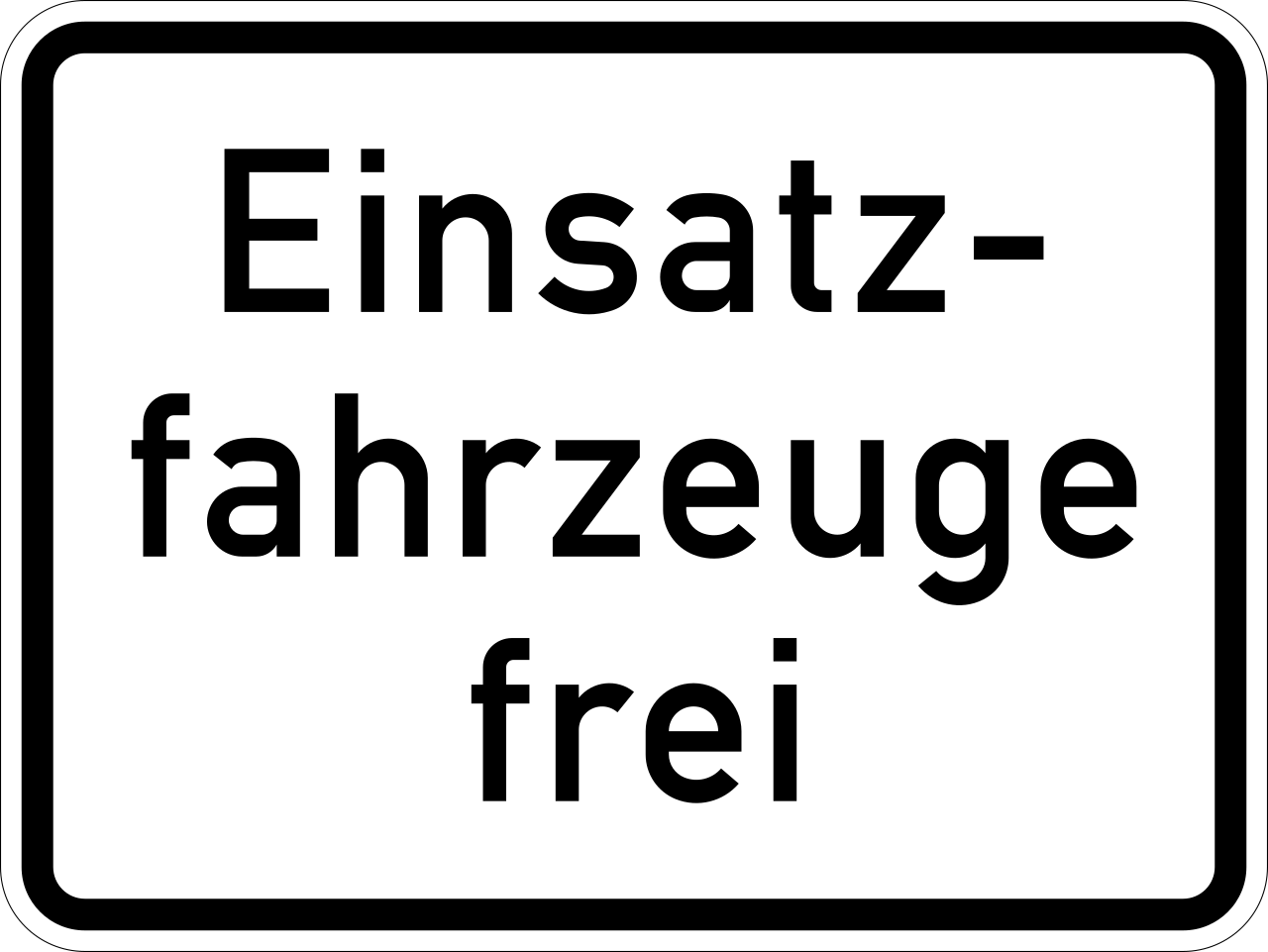 Emergency vehicles allowed.