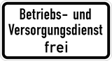 Dienst- en nutsvoertuigen toegestaan.
