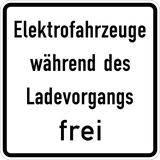 Elektrische voertuigen toegestaan tijdens het laden.