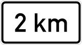 ... kilometer verderop.