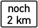 Nog ... kilometer.