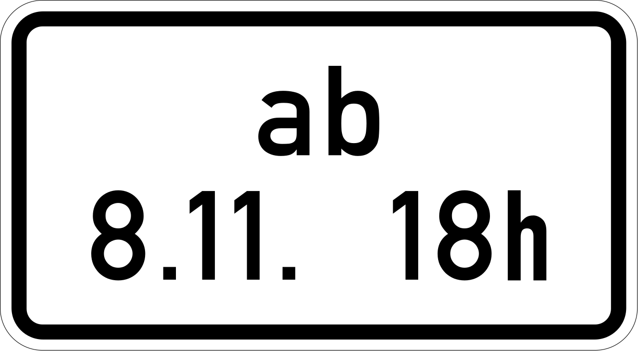 From the date and time shown.