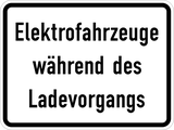 Elektrische voertuigen tijdens het laden.